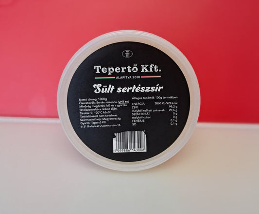 Tepertő Kft-s Sertészsír - 1 kg